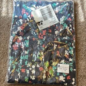 Floral Print Dress 1X